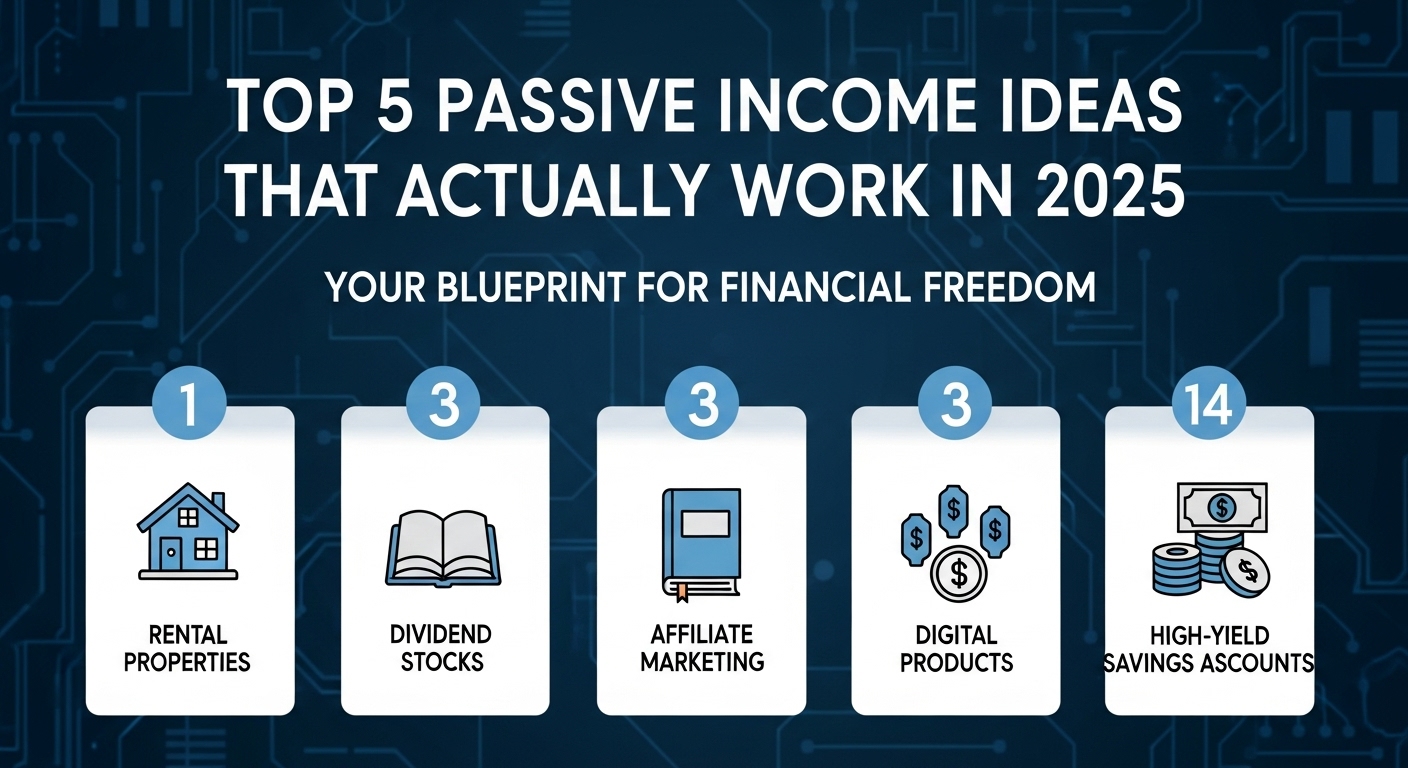 Top 5 Passive Income Ideas That Actually Work in 2025: Your Blueprint for Financial Freedom